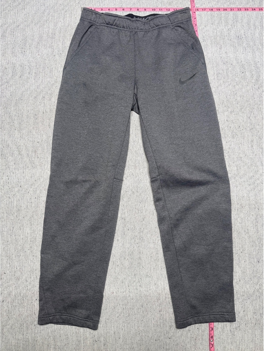 Nike Dri-FIT Gray Polyester Sweatpants Size Small